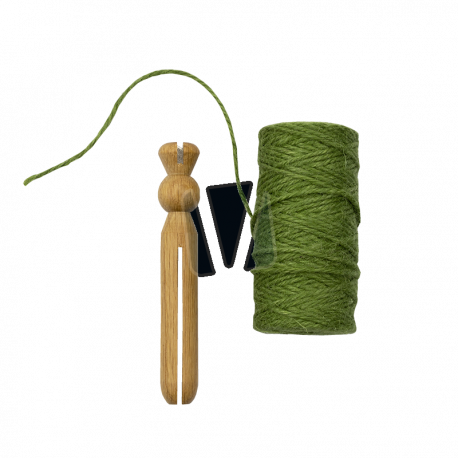 Jute touw met dolly knijper gebruik: Jute touw met dolly knijper
