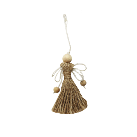 Jute ornament engel gebruik: Jute ornament engel