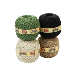 50 meter jute touw - 6 mm dik - bruin decoratief koord voor macramé en tuin