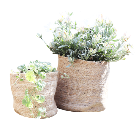 Jute mand 20 cm x 20 cm gebruik: Jute mand 20 cm x 20 cm