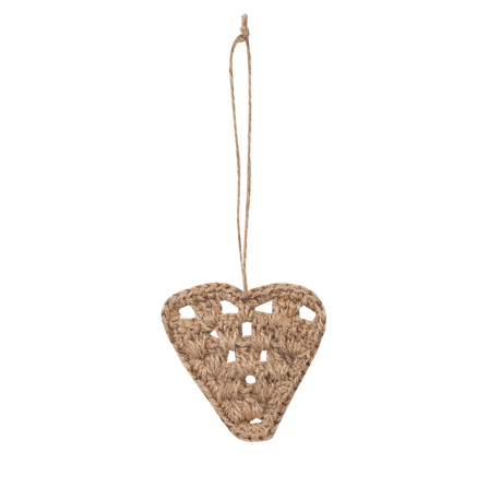 Jute kerstboomversiering gebruik: Jute kerstboomversiering