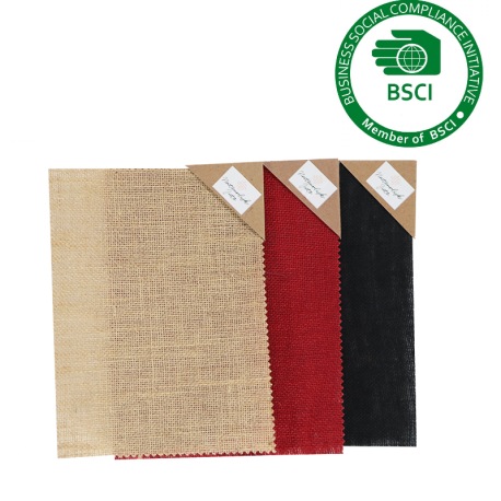 Jute stof plaklaag 21 cm x 28 cm gebruik: Jute stof plaklaag 21 cm x 28 cm