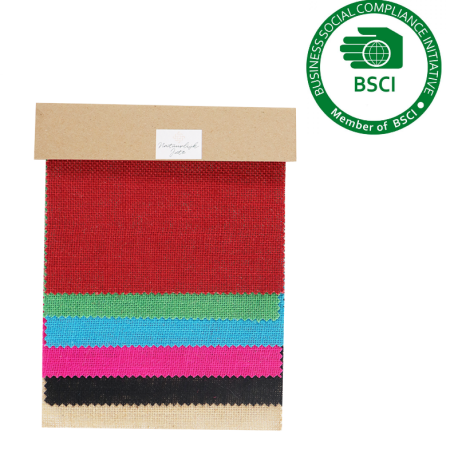 Jute stof combi kleuren 21 cm x 28 geplastificeerd gebruik: Jute stof combi kleuren 21 cm x 28 geplastificeerd