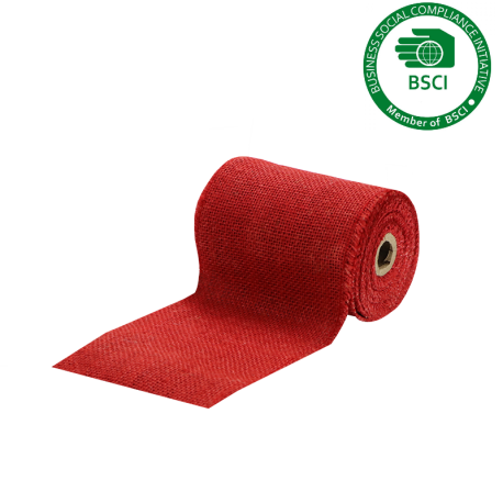 Gekleurd jute band 10 cm x 5 meter gebruik: Gekleurd jute band 10 cm x 5 meter