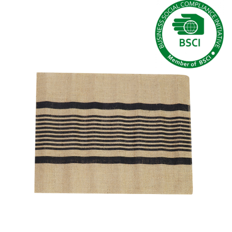 Jute placemat 30 cm x 40 cm gebruik: Jute placemat 30 cm x 40 cm