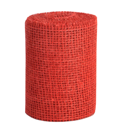 Gekleurd jute band 15 cm x 10 meter gebruik: Gekleurd jute band 15 cm x 10 meter