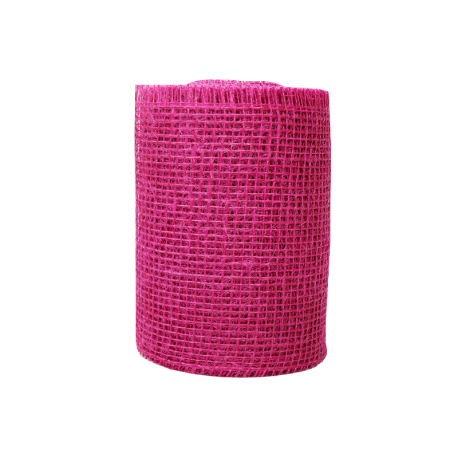 Gekleurd jute band 15 cm x 10 meter gebruik: Gekleurd jute band 15 cm x 10 meter