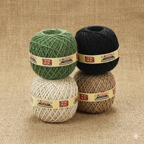Jute touw op bol 130 meter