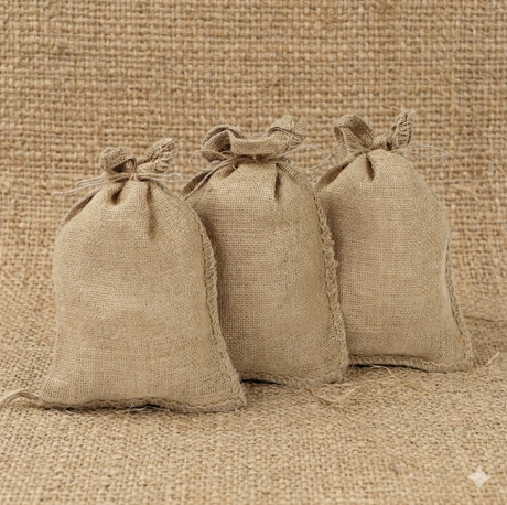 Jute zakken 20 cm x 30 cm