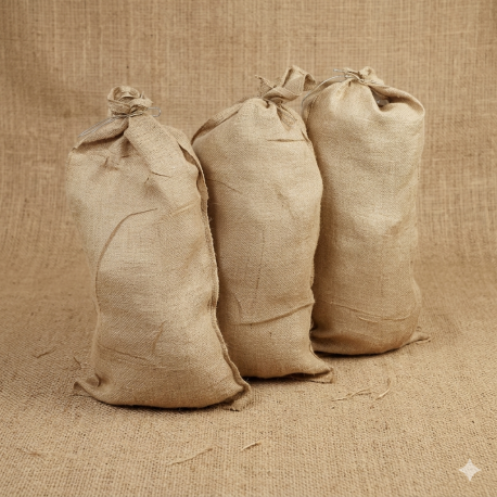 Jute zakken 35 cm x 85 cm