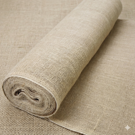 Jute op rol 140 cm x 10 meter 225 grams 