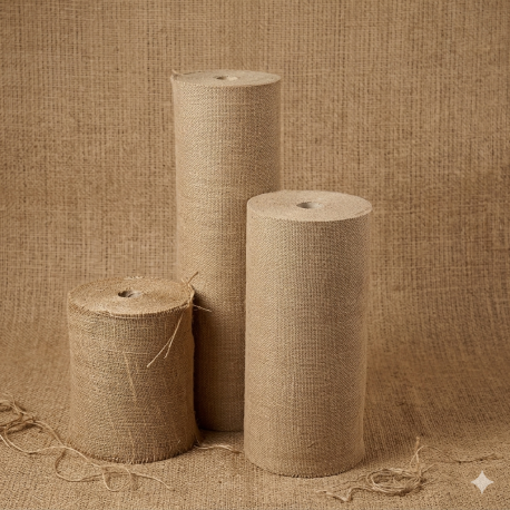Jute worteldoek