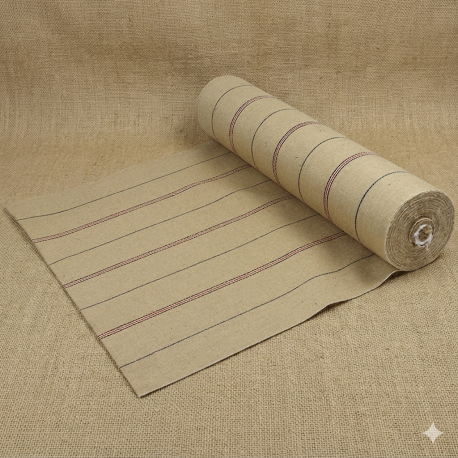 992044 Oud Hollands zwaar koedek jute per meter