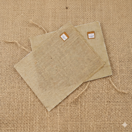 Jute knutselvellen naturel