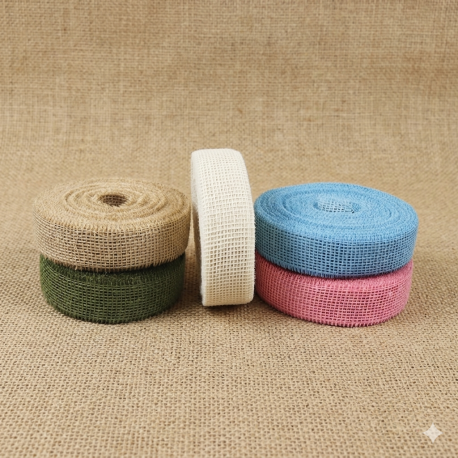 Jute band 5 cm x 40 cm