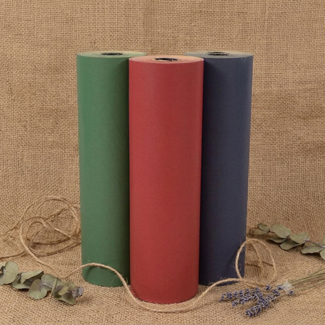 Gekleurd kraftpapier 60 cm x 200 meter