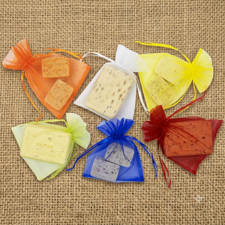 Organza zakjes kleurenmix