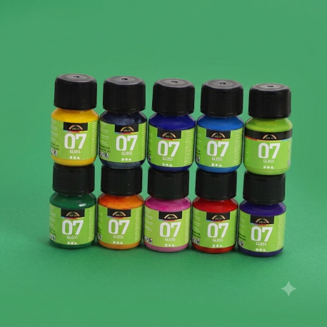 Glas en porseleinverf - 30 ml