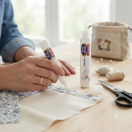 Textile glue lijmpen gebruik: Textile glue lijmpen