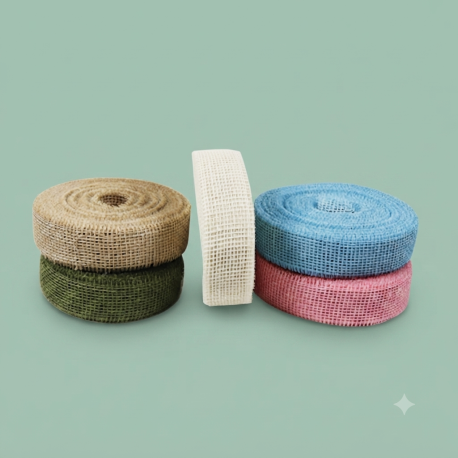 Jute band 5 cm x 40 cm