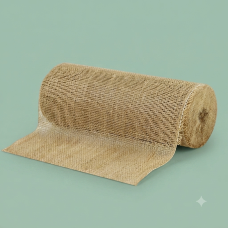 Jute boomband 30 cm x 25 meter