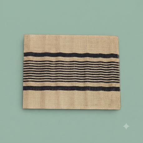Jute placemat 30 cm x 40 cm gebruik: Jute placemat 30 cm x 40 cm