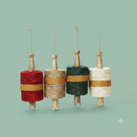 Jute tuintouw met hanger