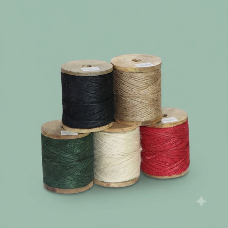 Jute touw 100 meter combi