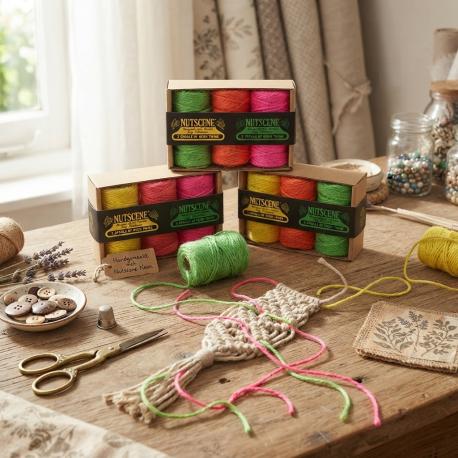 Neon jute touw gebruik: Neon jute touw