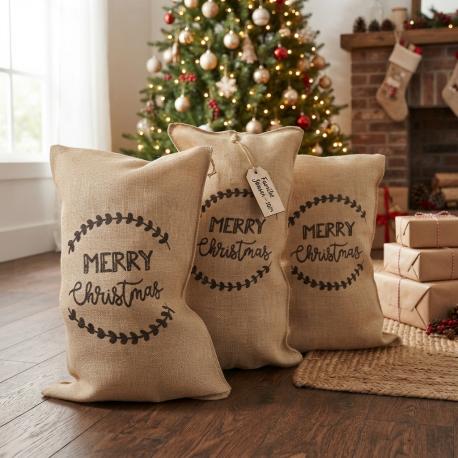 Jute zak Kerst 60 cm x 110 cm gebruik: Jute zak Kerst 60 cm x 110 cm