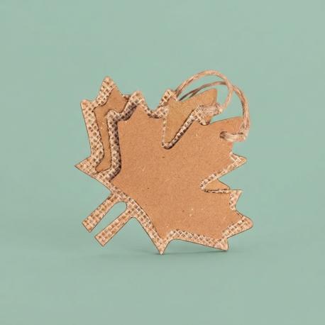 Jute esdoorn labels