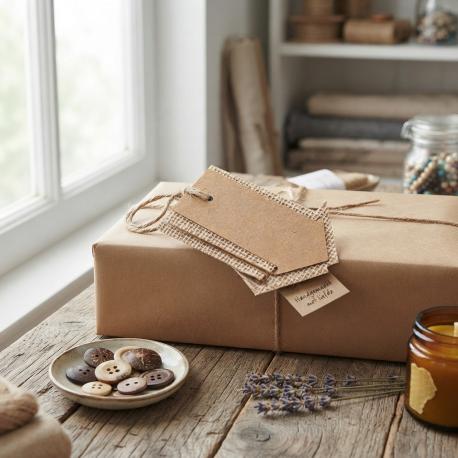Jute pijltjes labels gebruik: Jute pijltjes labels