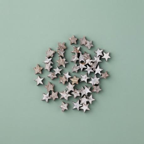 Decoratie sterren wit