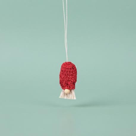 Jute kerstboomversiering gebruik: Jute kerstboomversiering
