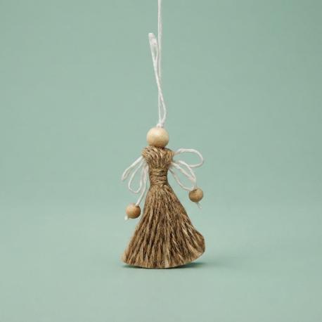Jute ornament engel gebruik: Jute ornament engel