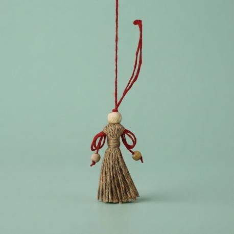 Jute ornament engel gebruik: Jute ornament engel