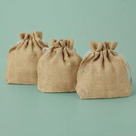 Jute cadeauzakje