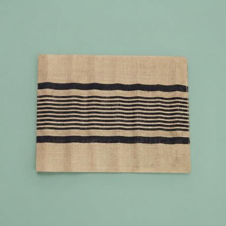 Jute bruiloft placemat 30 cm x 40 cm gebruik: Jute bruiloft placemat 30 cm x 40 cm