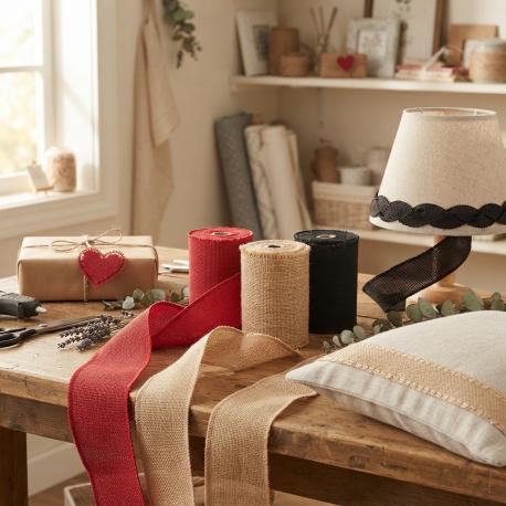 Jute op rol 10 cm x 5 meter gebruik: Jute op rol 10 cm x 5 meter