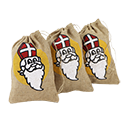 Jute Sinterklaas Zakken en Pakjesavond Zakken